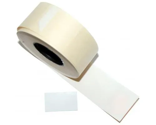 Етикет-стрічка Aurika 26х16 white, 25 рул (2616W)