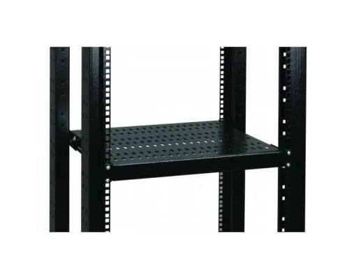 Полка 19" Conteg 1U глуб. 450 мм. до 100кг. RAL9005 (DP-PZ-450)