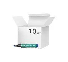 Маркер Stanger водостійкий, 1-3 мм, скорочений синій 10 шт (MARKER-PER-STM20BL10)