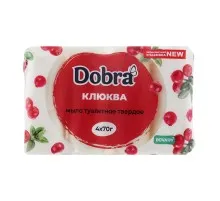 Тверде мило Dobra Журавлина 4 x 70 г (4820195504178)