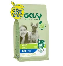 Сухий корм для собак OASY LIFESTAGE Adult Small риба 1 кг (8054329510087)