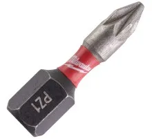 Набір біт Milwaukee SHOCKWAVE, PZ1, 25мм, 25шт (4932430861)