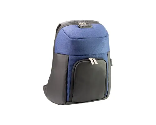 Рюкзак шкільний Optima 17" USB унісекс Синій (O96914-02)