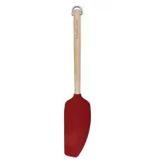 Лопатка кухонна KitchenAid Coreline для тіста, 35,3 см, береза, червоний (KQR732OHERE)
