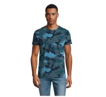 Футболка Sol's Camo men синій камо L (01188536L)