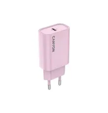 Зарядний пристрій Canyon 30CL OnCharge USB-C PD30W Pink (CNE-CHA30CLPK)