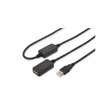 Дата кабель USB 2.0 AM/AF 20.0 m active Digitus (DA-73102)