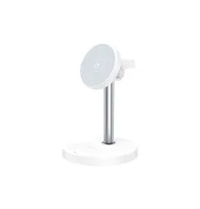 Зарядний пристрій XO Wireless 15W white (CX038.white)