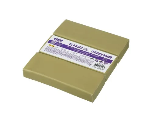 Пластилін ZiBi KIDS Line -2 скульптурний CLASSIC оливковий, 750 г (ZB.6288)