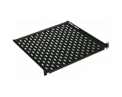 Полка 19" Conteg 1U глуб. 550 мм. RAL9005 (DP-PT-550)