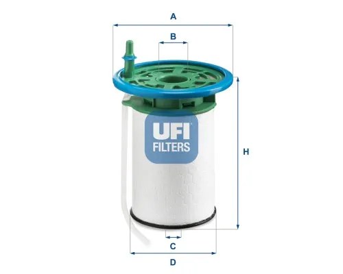 Фільтр паливний UFI 26.053.00