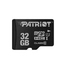 Карта пам'яті Patriot 32GB microSD class10 UHS-I (PSF32GMDC10)