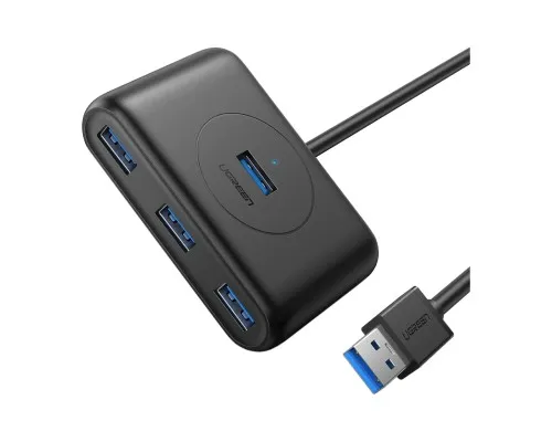 Концентратор Ugreen CR113 4-port 0.5m USB3.0 active (20290)