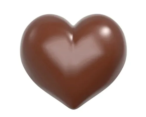 Форма для шоколаду Chocolate World Об'ємне серце від Nora Chokladskola (12088 CW)