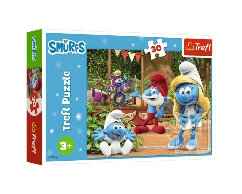 Пазл Trefl The Smurfs Смурфет і Смурфики 30 елементів (5900511183122)