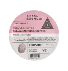 Маска для обличчя VT Cosmetics Reedle Shot EX Collagen Modeling Pack Моделювальна з колагеном 25 г (8803463006150)