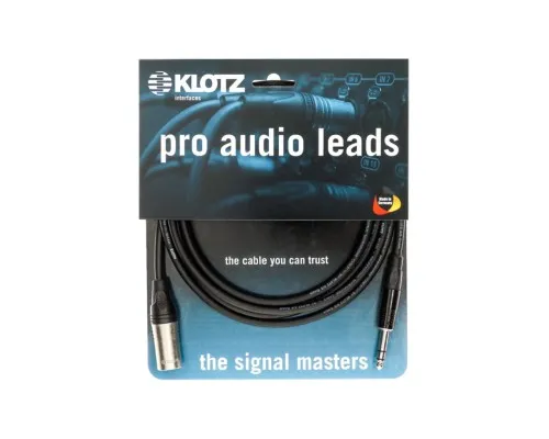 Мікрофонний кабель Klotz M1 Prime Microphone Cable XLR Male - Balanced Jack 5 m (229118)