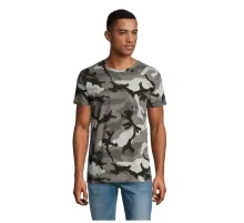 Футболка Sol's Camo men сірий камо L (01188521L)