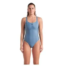 Купальник Arena Solid Swimsuit Control Pro Bac 005910-550 Сірий 44 (3468337486114)