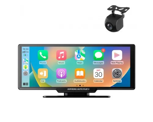 Автомобільний монітор Aspiring Auto Play 2, Magnet, CarPlay, Android auto