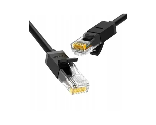 Патч-корд 1м, U/UTP Cat 6 CCA Lan Cable NW102 Black Ugreen (20159)