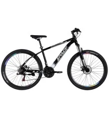Велосипед Space 27.5" MERCURY DD FR рама-17" AL 2026 чорно-білий (OPS-SP-27.5-075)