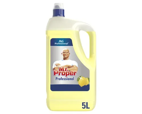 Засіб для миття підлоги Mr. Proper Professional Універсальний Лимон 5 л (8700216250313)