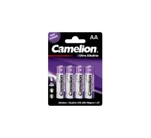 Батарейка Camelion AA LR6 Ultra Alkaline * 4 (LR6-BP4UT)