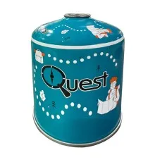 Газовий балон Quest 450 г різьбове з'єднання (набір 12 шт) (Q-G450_12)