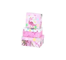 Подарункова коробка Buromax 3 шт з глітером (BM.233323)