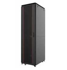 Шафа напольна Mirsan GTV 19" 42U 600x600, RAL 9005 (MR.GTV42U66DE.01)