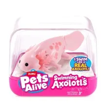 Інтерактивна іграшка Pets & Robo Alive S1 Аксолотль (рожевий) (9556A)