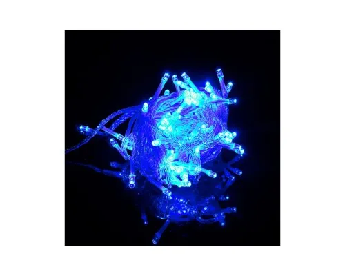 Гірлянда Voltronic Діод Blue 200 LED (Диод) Blue, 20 м., 8 режимів, прозора (Garl-200LED-20mB)