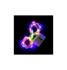 Гірлянда Voltronic Mix Color 20 LED, 1 режим, 3 м, прозора, 3*АА (Garl-20LED-3m-Mix)