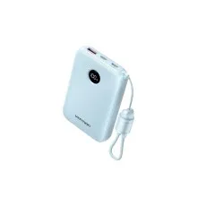 Батарея універсальна Vention 10000mAh 22,5W Fast Charging, USB-A, 2xUSB-C Blue (FKAL0-C)