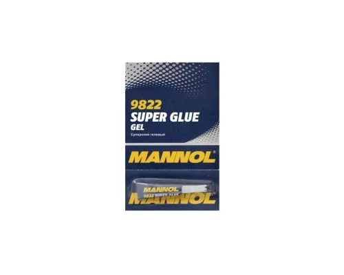 Автомобільний клей Mannol Super Glue Gel 3г (9822)