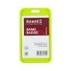 Бейдж Axent чохол SoftTouch матовий, 54х85мм ,салатовий (4550V-09-A)