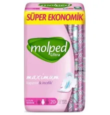 Гігієнічні прокладки Molped Ultra Long 5 крапель 20 шт. (8690536829101)