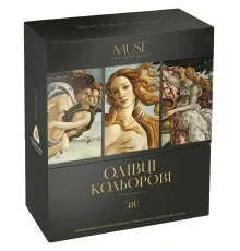 Олівці кольорові Muse Тригранні 48 кольорів (102M-48)
