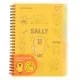 Зошит Yes А5 Line Friends. Sally пластикова обкладинка 80 аркушів, лінія (765736)