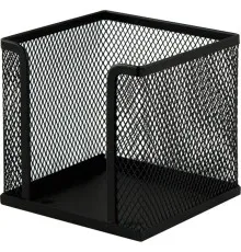 Підставка-куб для листів і паперів Buromax 10х10х10 см, wire mesh, black (BM.6215-01)