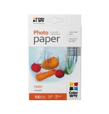 Фотопапір ColorWay 10x15 190г matte, 100с (PM1901004R)
