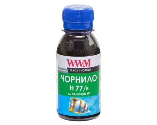 Чорнило WWM HP №177/84 100г Black (H77/B-2)