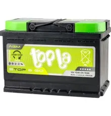 Акумулятор автомобільний Topla 70 Ah/12V AGM Euro (114 070)