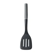 Лопатка кухонна KitchenAid Coreline з прорізами, 34,3 см, сірий (KAS002OHCGG)