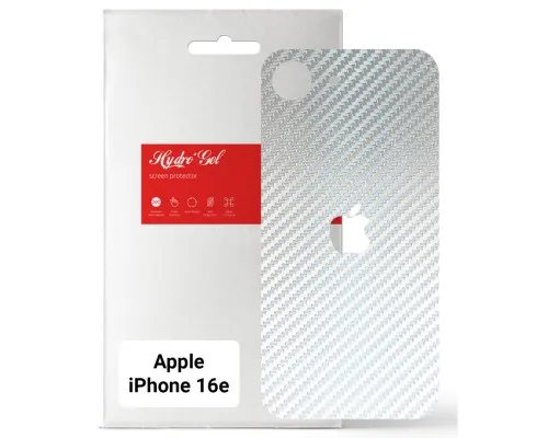 Плівка захисна Armorstandart for Back Panel Apple iPhone 16e Carbone Silver (ARM85457)