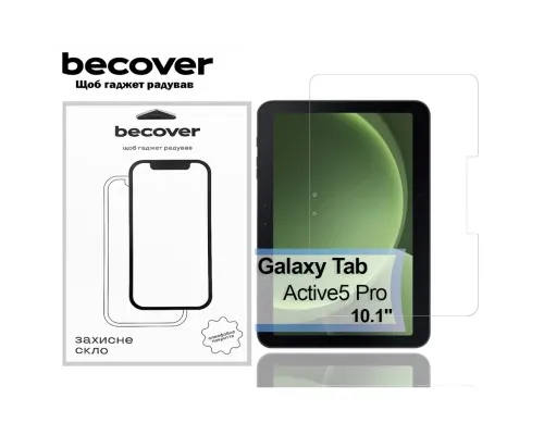 Скло захисне BeCover Samsung Tab Active5 Pro SM-X356B/X350 10.1" (713552)