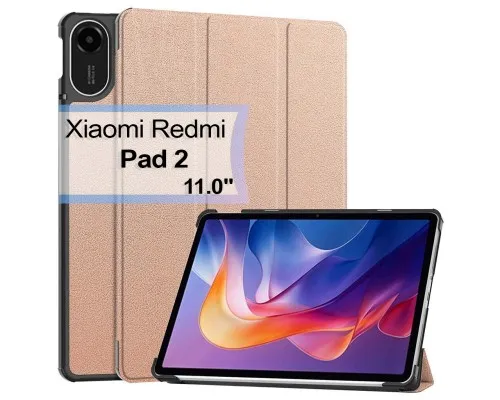 Чохол до планшета BeCover Smart Xiaomi Redmi Pad 2 11.0" Rose Gold (713645)