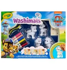 Набір для творчості Crayola Paw Patrol Washimals 4 тваринки та 6 фломастерів (74-0290)