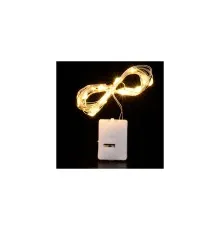 Гірлянда Voltronic White Hot 20LED, 1 режим, 3 м., прозора, 3*АА (Garl-20LED-3m-Wh)